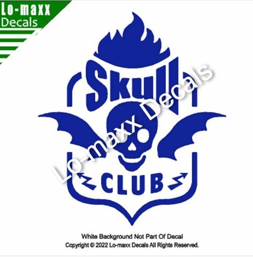 Skull club car truck - club,