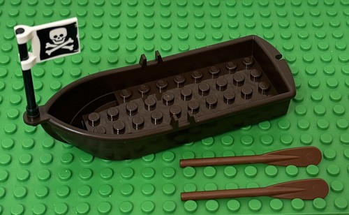 Lego pirates dark - brown, row